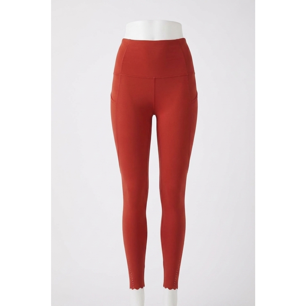 NEW VARLEY wesley legging in spiced red